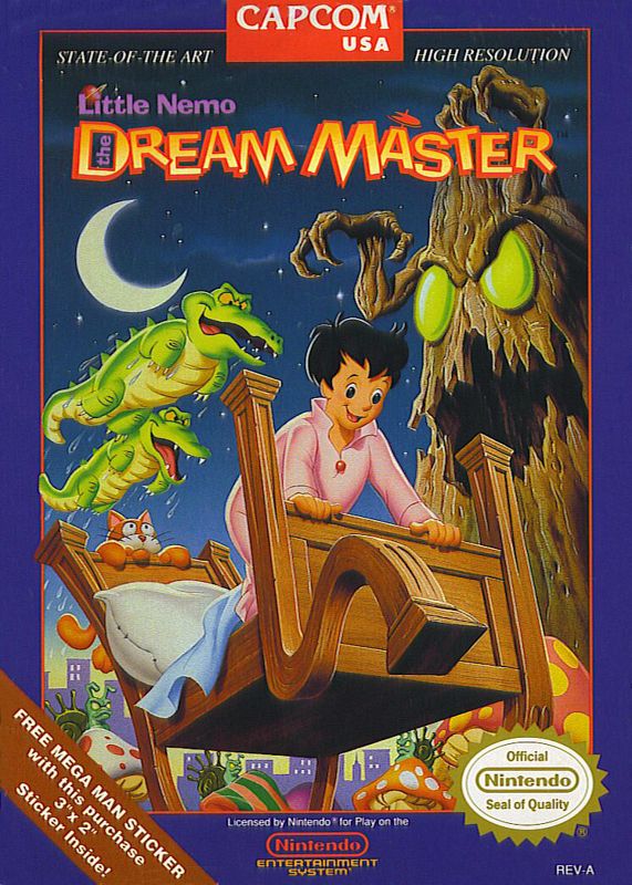 Front Cover for Little Nemo: The Dream Master (NES)