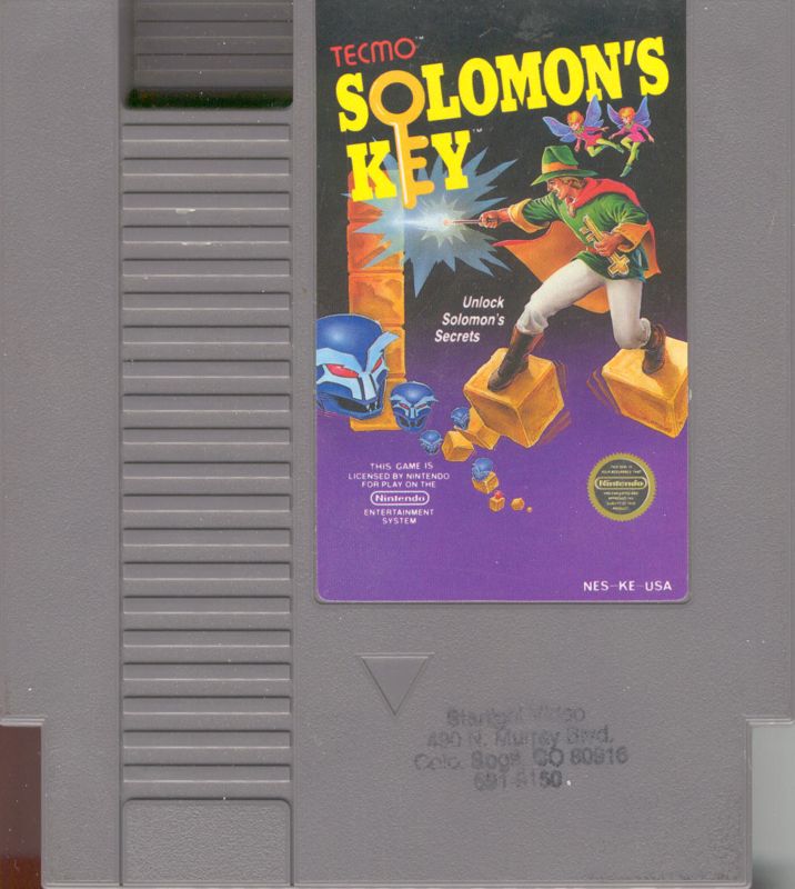 Media for Solomon's Key (NES)