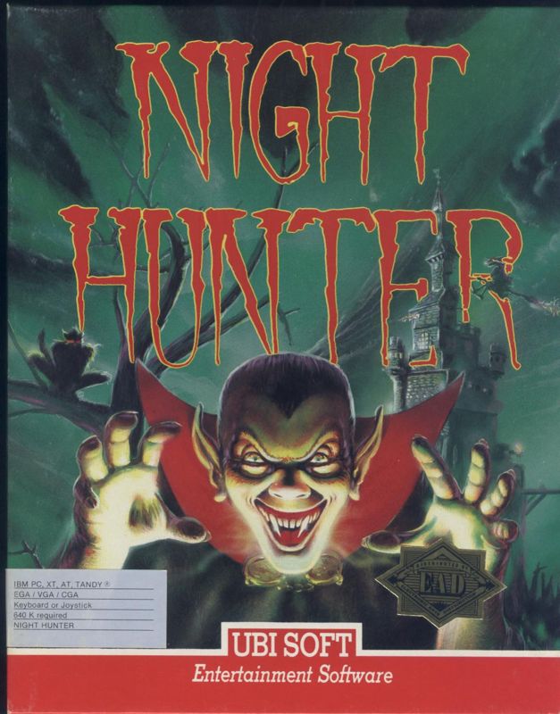 Front Cover for Night Hunter (DOS)