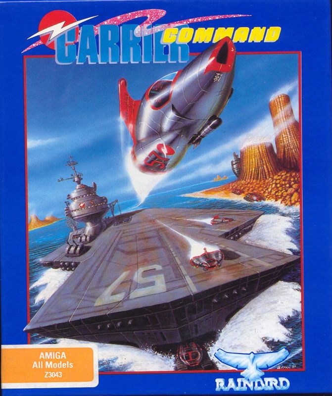 Front Cover for Carrier Command (Amiga)