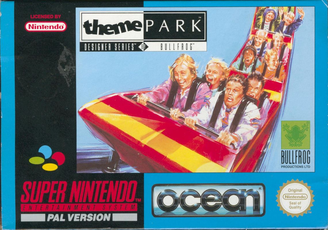 Front Cover for Theme Park (SNES)