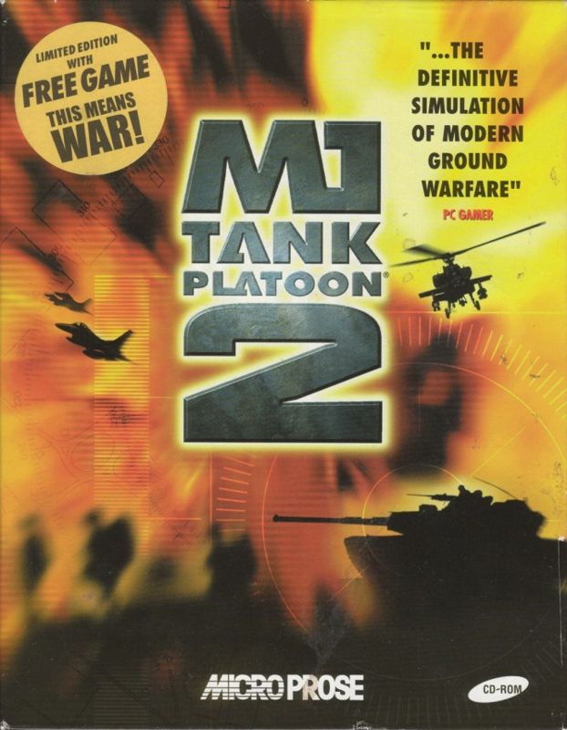 Front Cover for M1 Tank Platoon II (Windows)