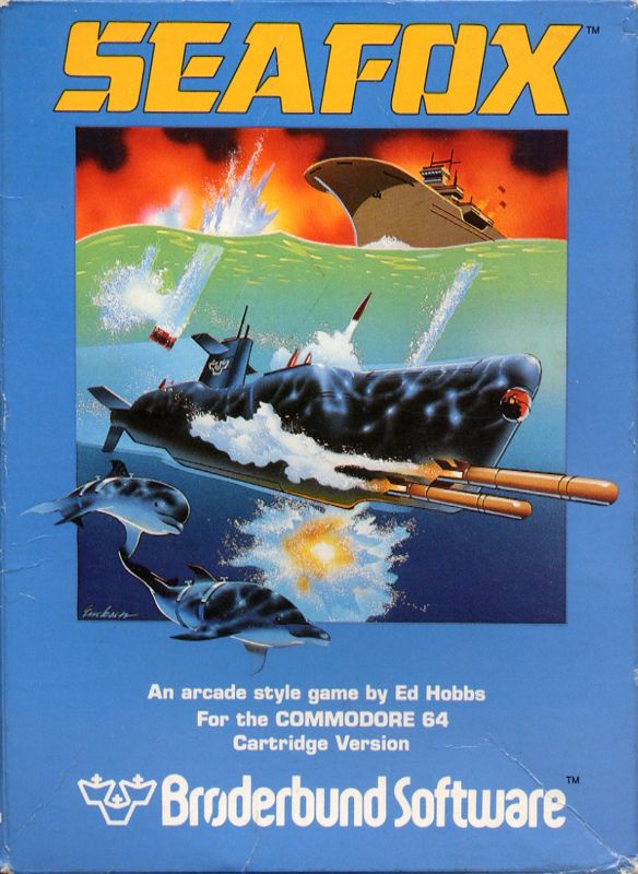 Front Cover for Seafox (Commodore 64)