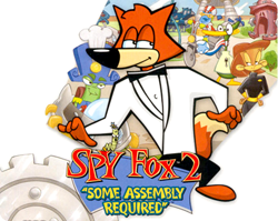 Front Cover for Spy Fox 2: "Some Assembly Required" (Windows) (GameTap download release)