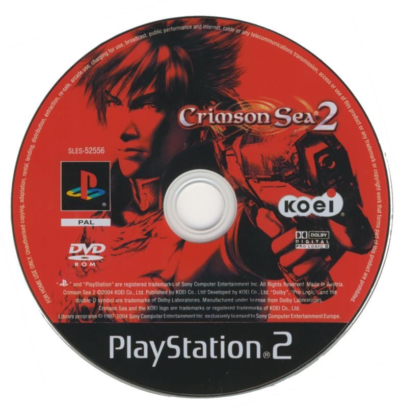 Media for Crimson Sea 2 (PlayStation 2)