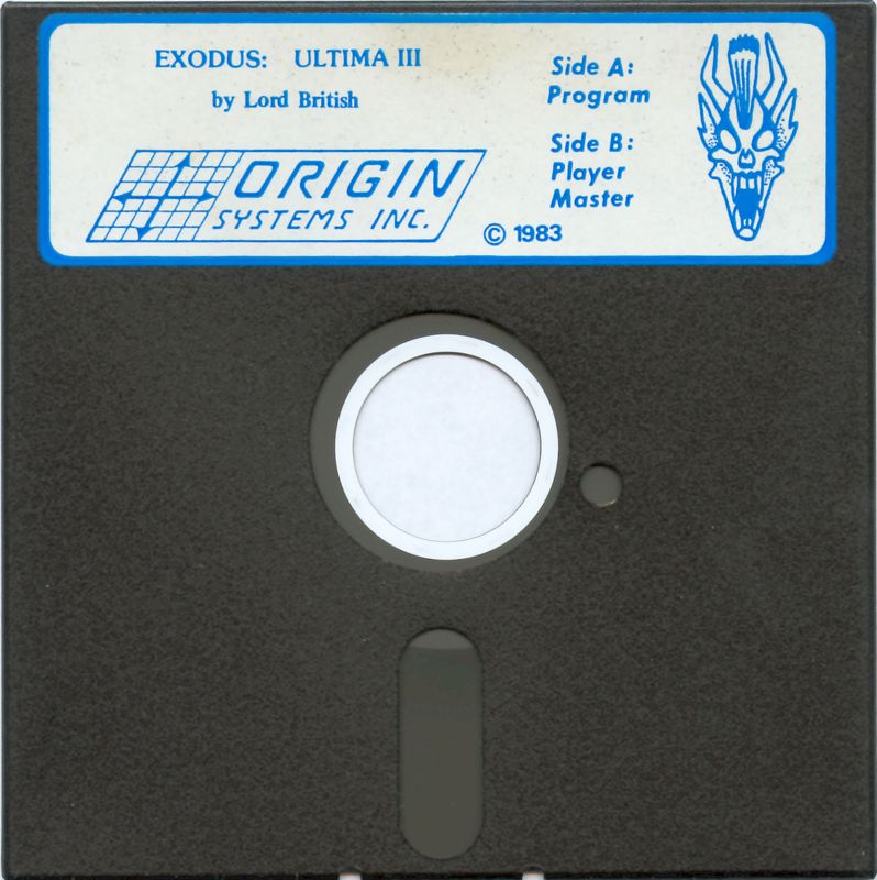 Media for Exodus: Ultima III (Apple II)