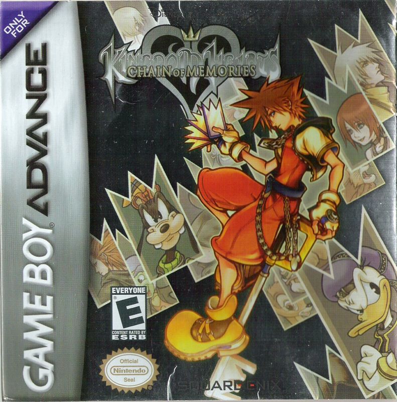 Front Cover for Kingdom Hearts: Chain of Memories (Game Boy Advance)