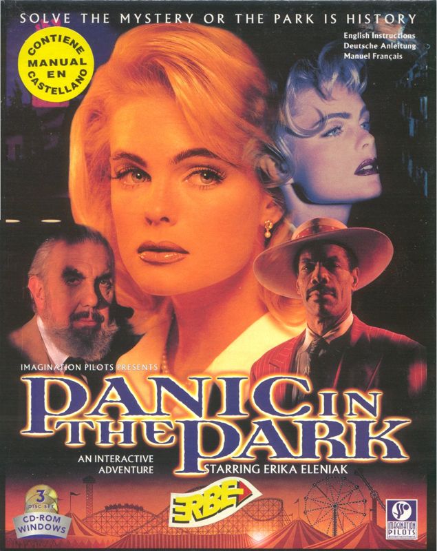 Front Cover for Panic in the Park (Windows 3.x)