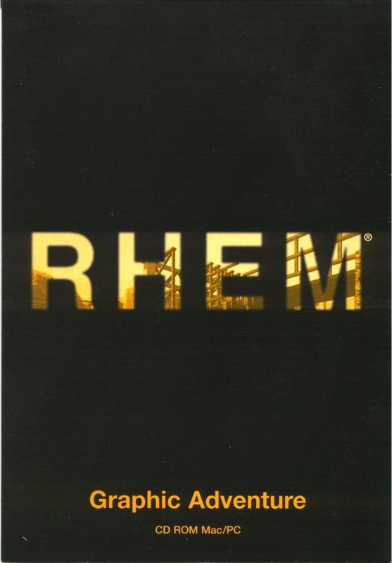 Front Cover for Rhem (Macintosh and Windows)