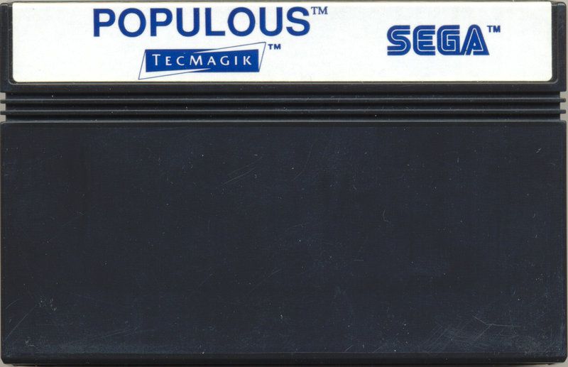 Media for Populous (SEGA Master System)