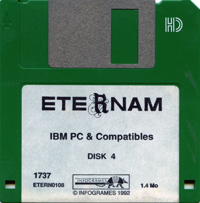 Media for Eternam (DOS): Disk 4/4
