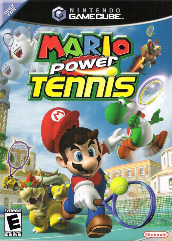 Front Cover for Mario Power Tennis (GameCube)