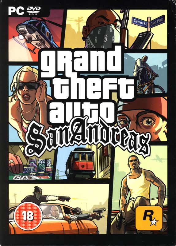Front Cover for Grand Theft Auto: San Andreas (Windows)