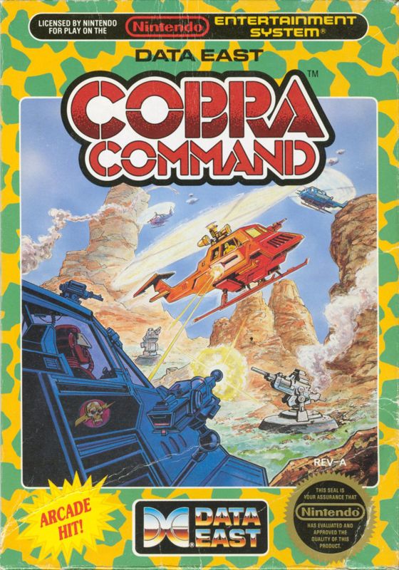 Front Cover for Cobra Command (NES)