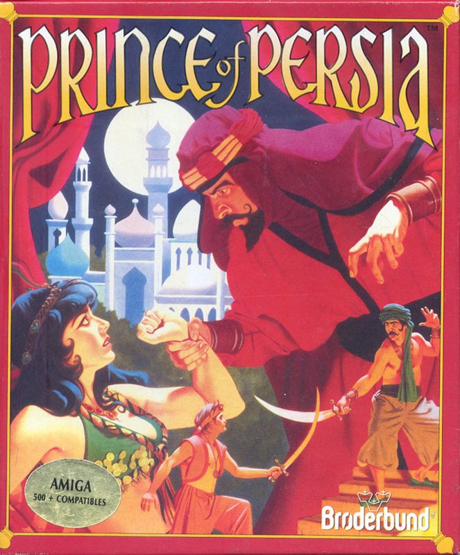 Front Cover for Prince of Persia (Amiga)