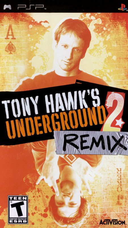 Front Cover for Tony Hawk's Underground 2: Remix (PSP)