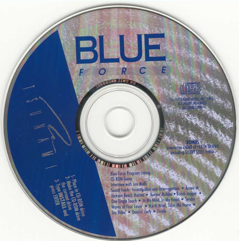 Media for Blue Force (DOS)