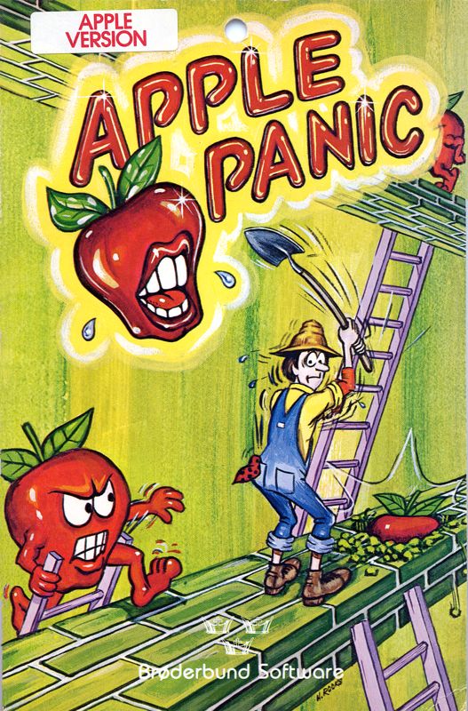 Front Cover for Apple Panic (Apple II)