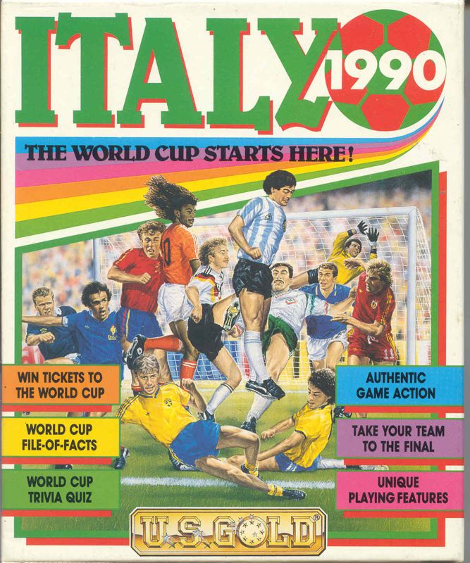 Replacement Cover World Cup Italia '90 PAL Version 