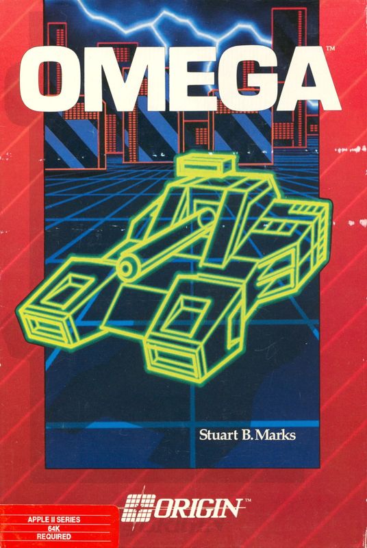 Front Cover for Omega (Apple II)