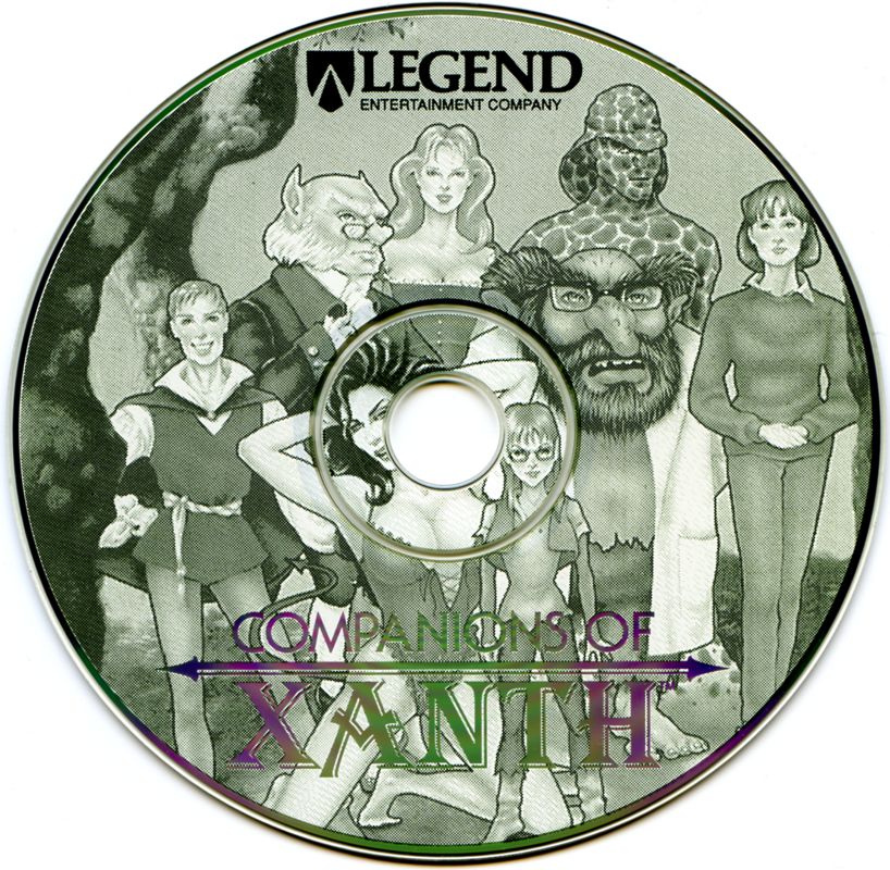 Media for Companions of Xanth (DOS) (CD Version)
