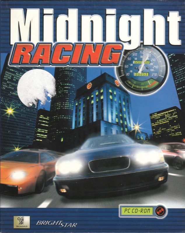 Front Cover for Midnight Racing (Windows)