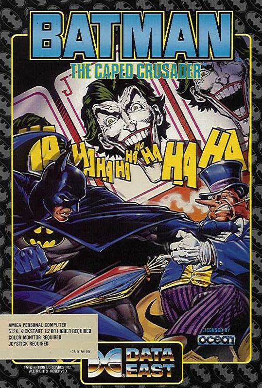 Front Cover for Batman: The Caped Crusader (Amiga)