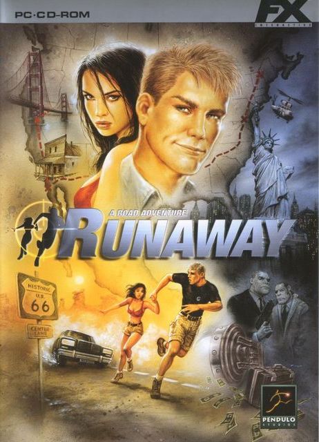 Front Cover for Runaway: A Road Adventure (Windows)