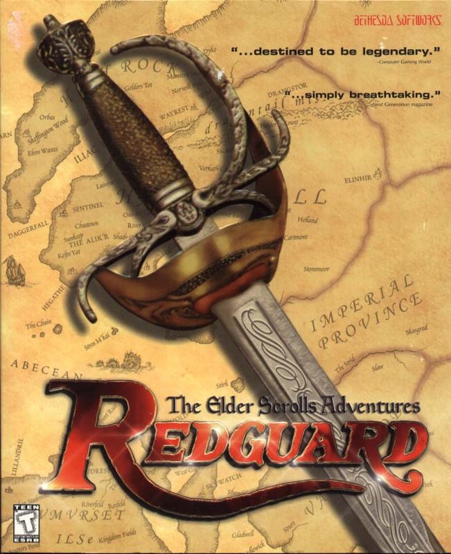 Front Cover for The Elder Scrolls Adventures: Redguard (Windows)