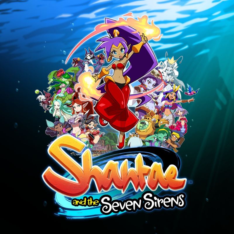 Front Cover for Shantae and the Seven Sirens (PlayStation 4) (download release)