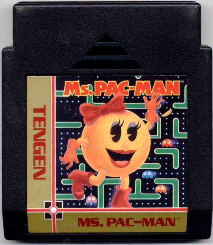 Ms Pac Man Cover Or Packaging Material Mobygames 4285