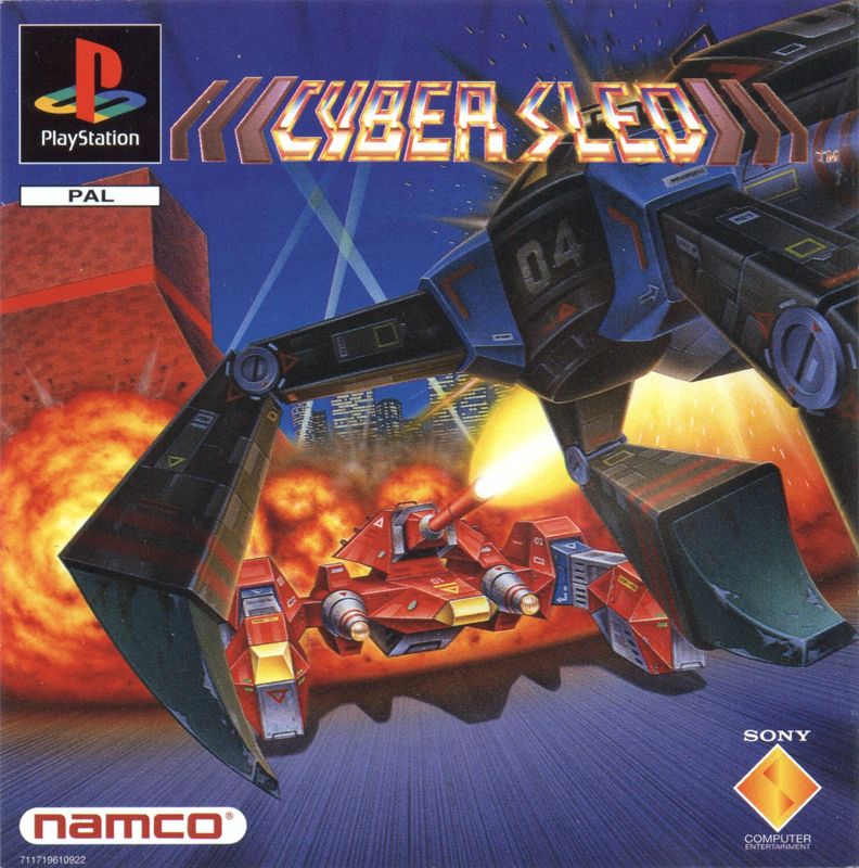 Front Cover for Cyber Sled (PlayStation)