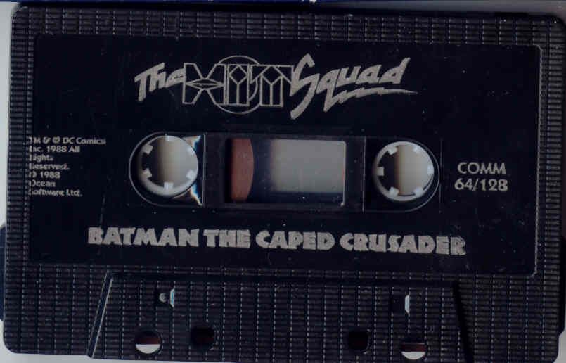Media for Batman: The Caped Crusader (Commodore 64) (Hit Squad release)