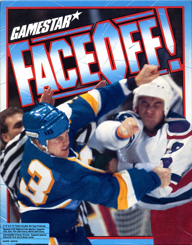 Front Cover for FaceOff! (DOS) (Version 1.1)