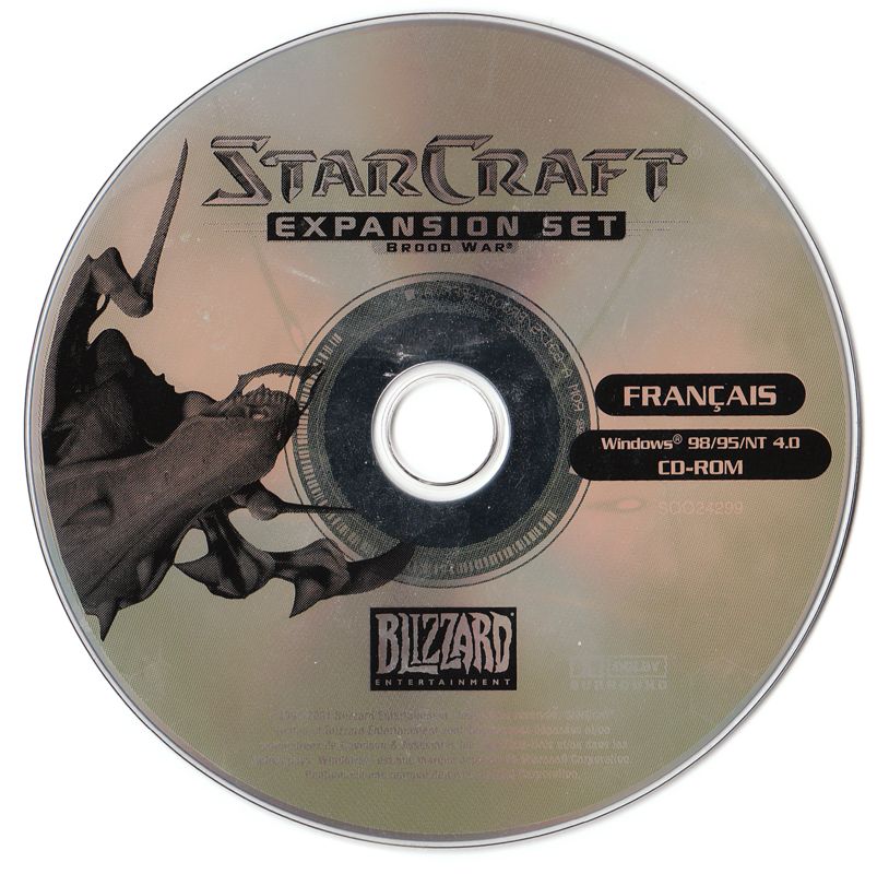 Media for StarCraft: Anthology (Windows) (BestSeller Series release (2001)): Brood War Disc