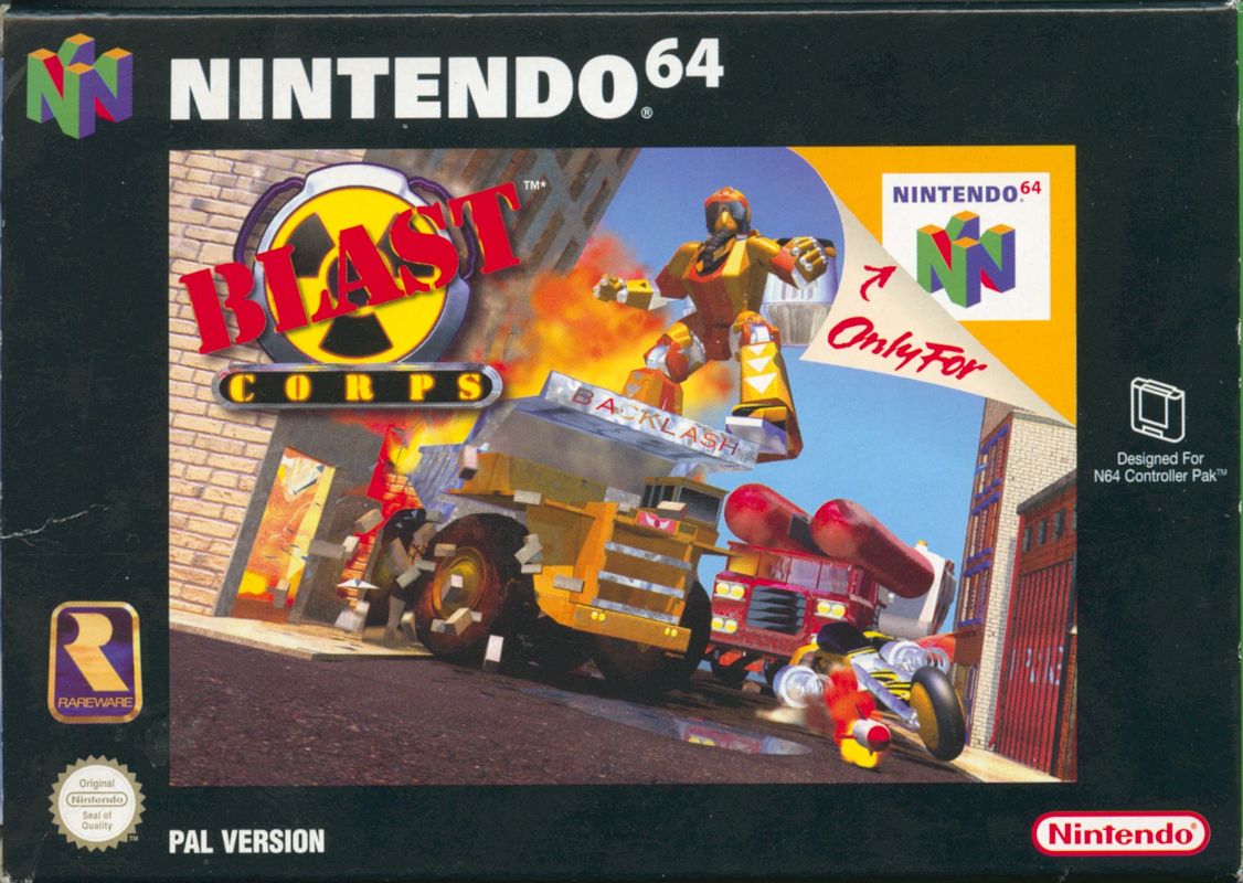 Front Cover for Blast Corps (Nintendo 64)