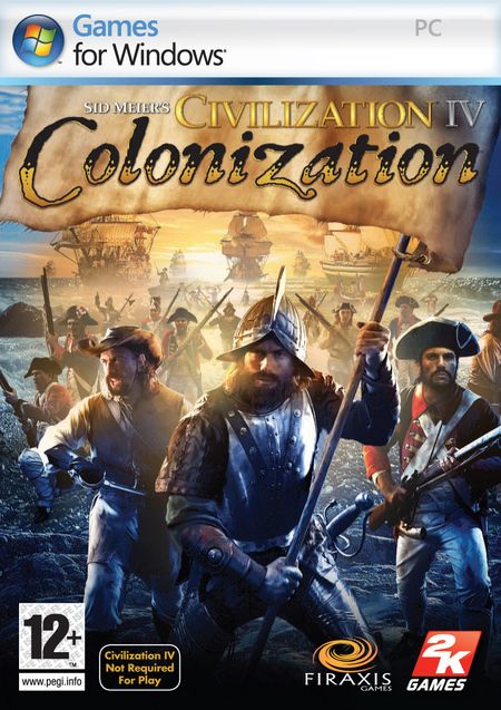 Front Cover for Sid Meier's Civilization IV: Colonization (Windows) (cdon.com release)