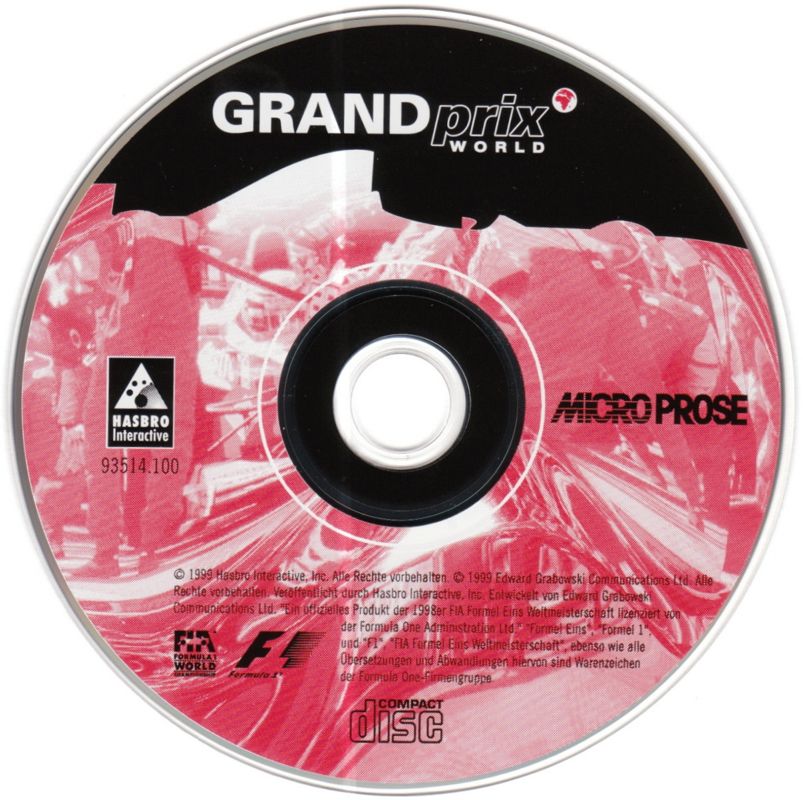 Media for Grand Prix World (Windows)