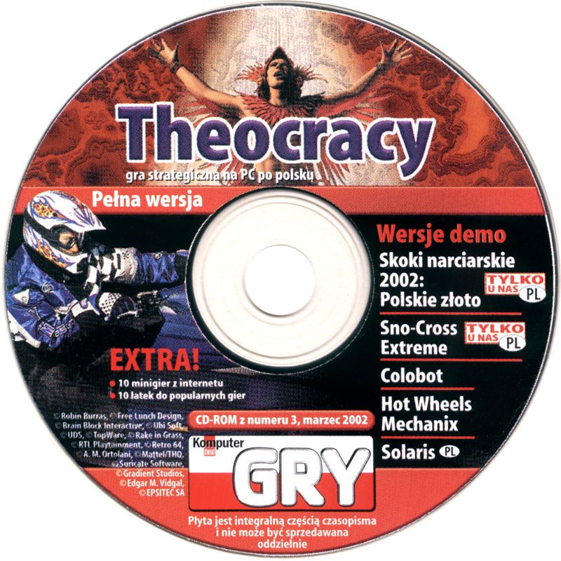 Media for Theocracy (Windows) (Komputer Świat GRY # 3/2002 covermount)