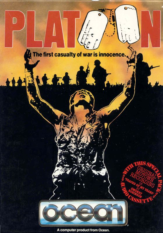 Front Cover for Platoon (ZX Spectrum)