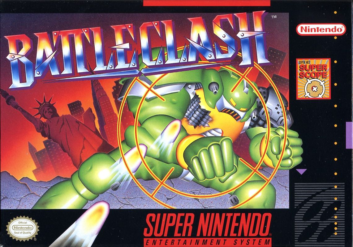 Front Cover for Battle Clash (SNES)