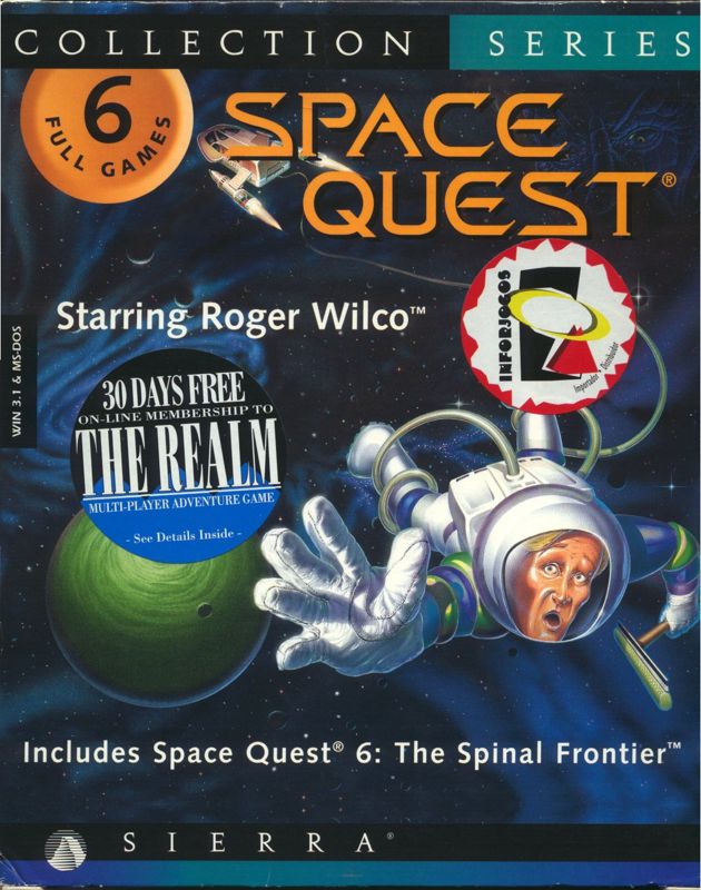 Front Cover for Space Quest: Collection Series (DOS and Windows 3.x)
