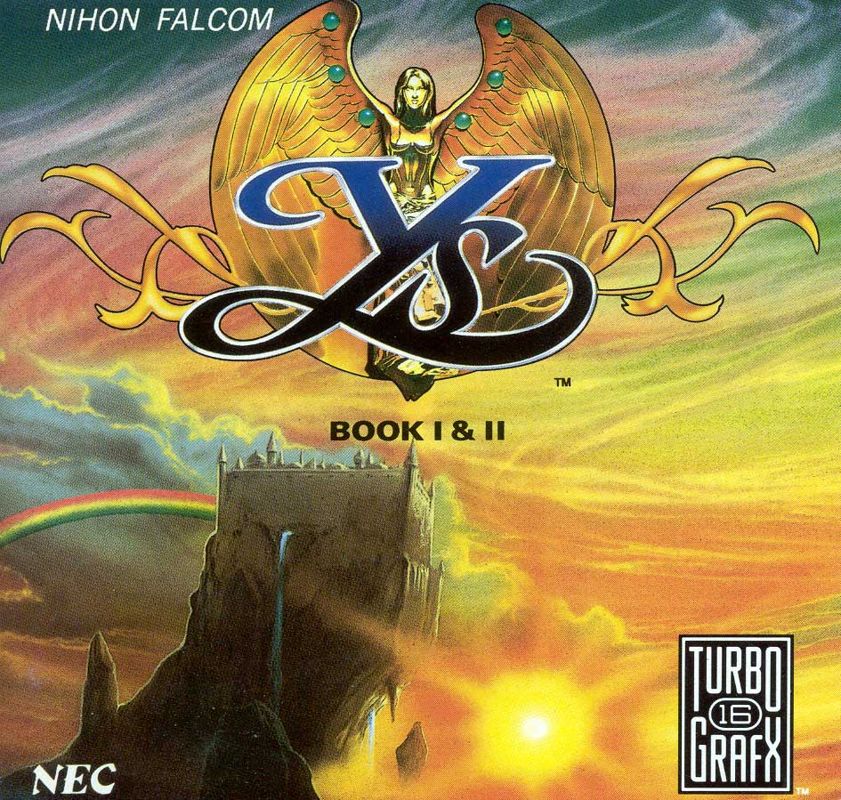 Ys: Book I & II box covers - MobyGames