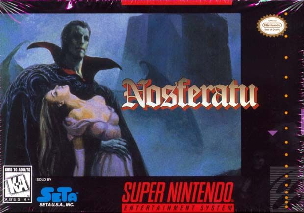 Front Cover for Nosferatu (SNES)
