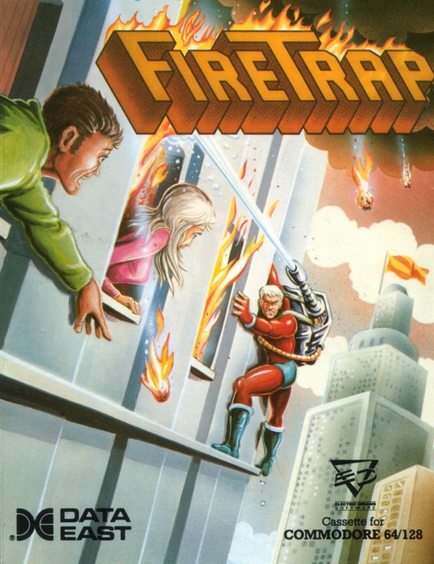 Front Cover for FireTrap (Commodore 64)