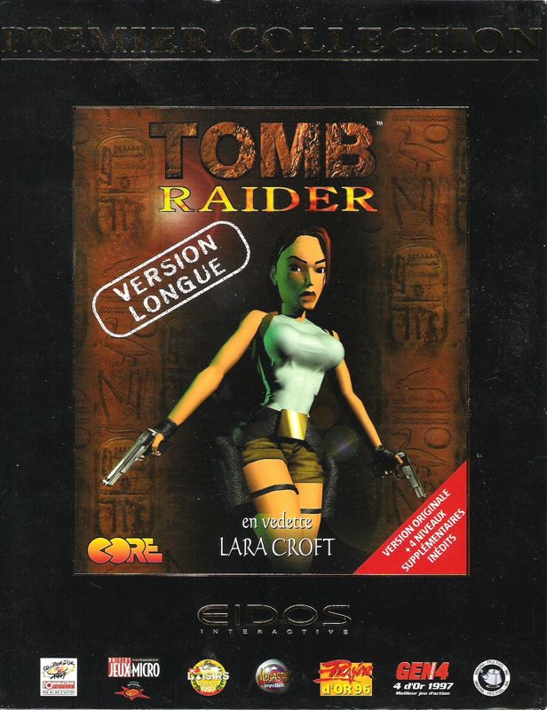 Front Cover for Tomb Raider: Gold (DOS) (Eidos Premier Collection release)