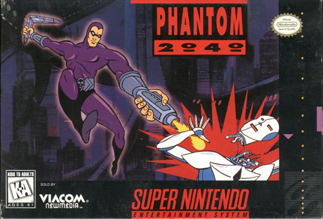 Front Cover for Phantom 2040 (SNES)