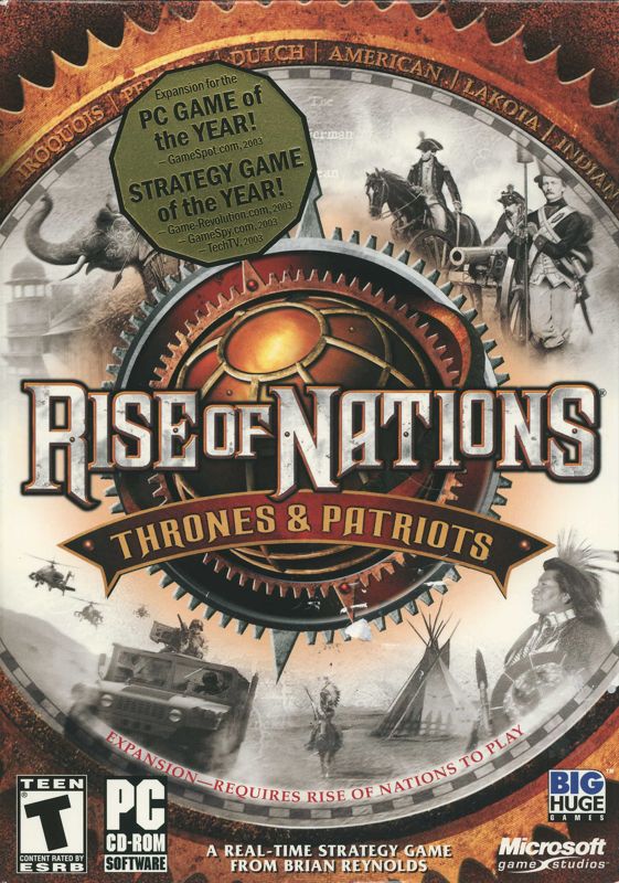 Rise of Nations: Thrones & Patriots (2004) - MobyGames