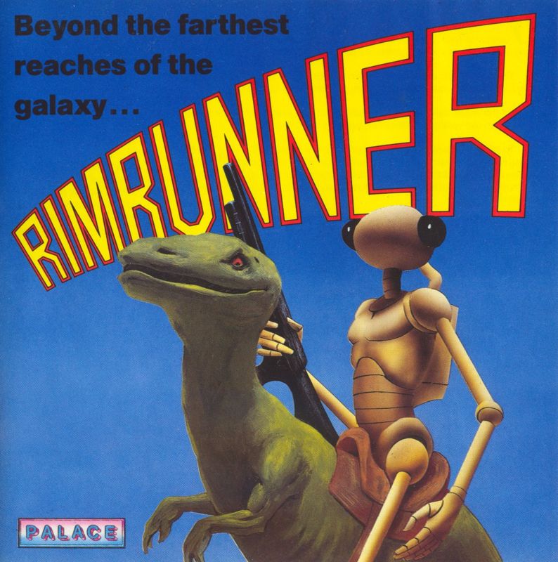 Front Cover for Rimrunner (Commodore 64)