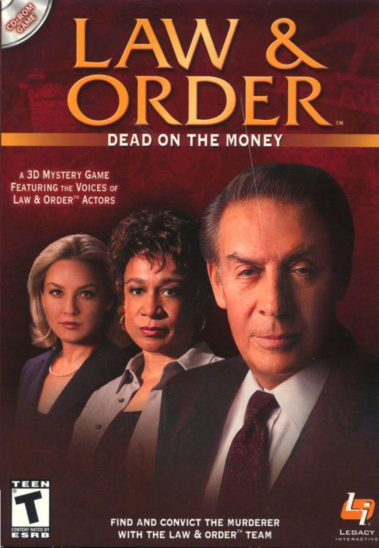 Front Cover for Law & Order: Dead on the Money (Windows)